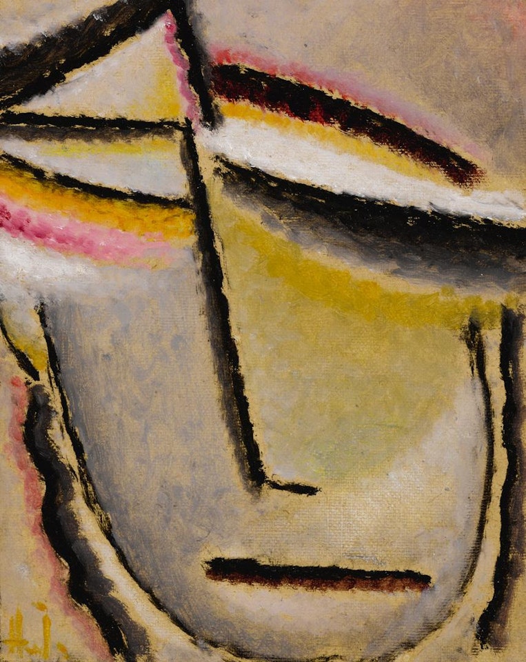 ABSTRAKTER KOPF (ABSTRACT HEAD) by Alexej von Jawlensky