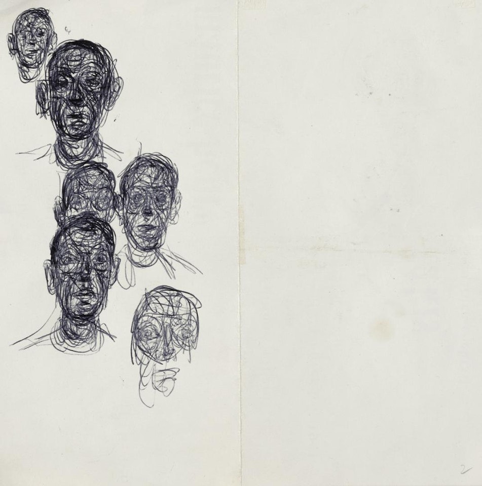 SIX TÊTES by Alberto Giacometti