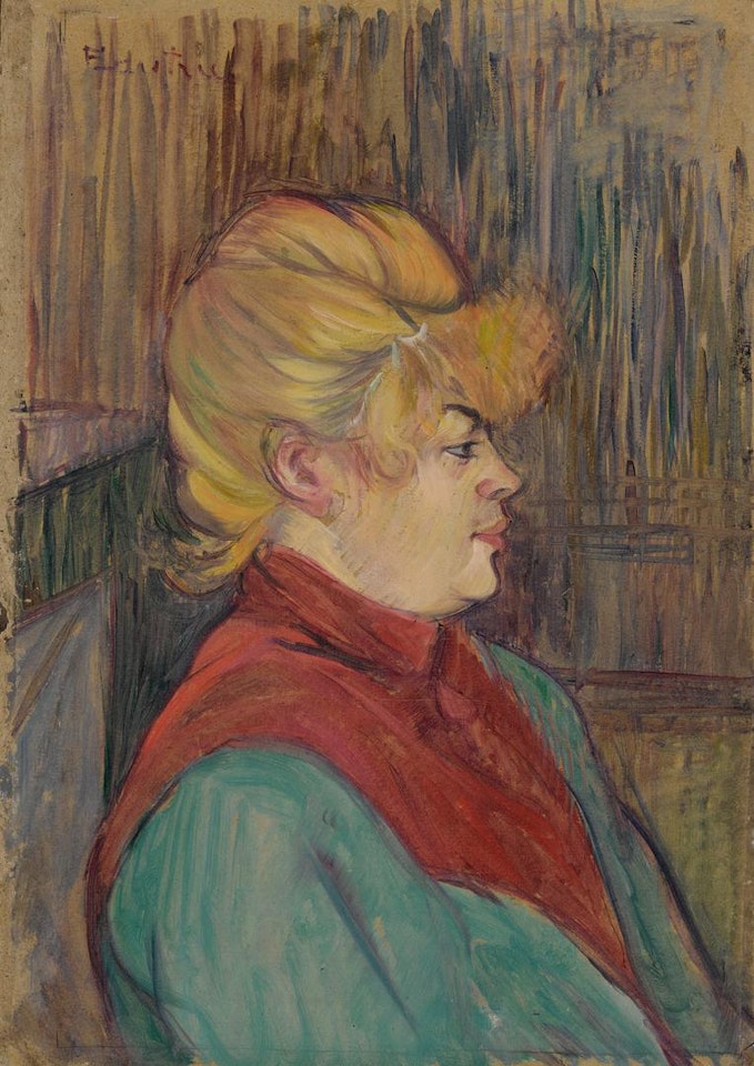 FEMME DE MAISON by Henri de Toulouse-Lautrec