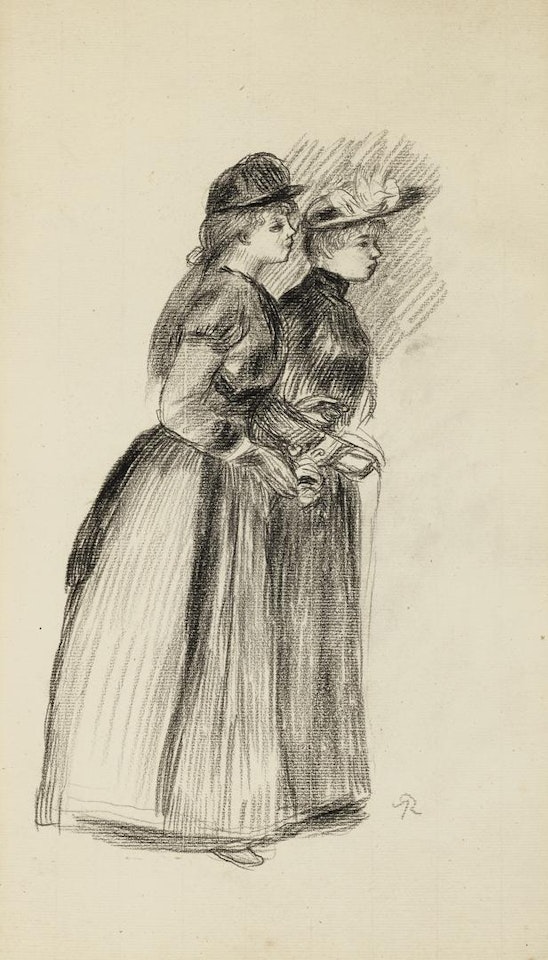 LA PROMENADE by Pierre-Auguste Renoir