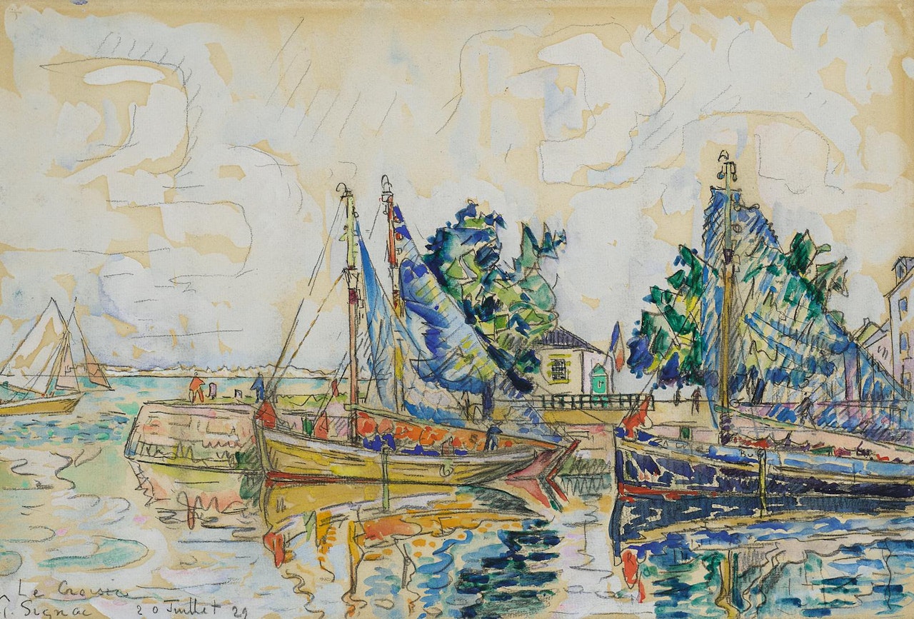 LE CROISIC by Paul Signac