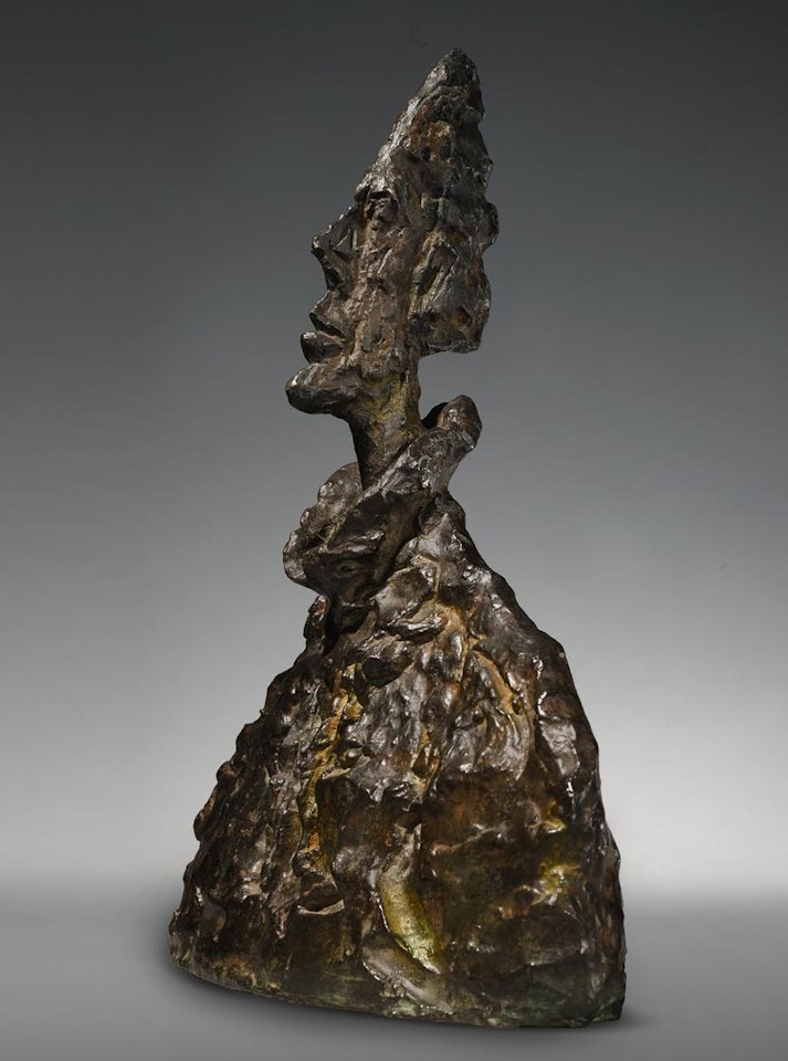 BUSTE D'HOMME (DIEGO AU BLOUSON) by Alberto Giacometti