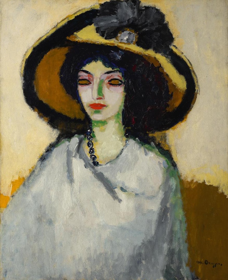 LA FEMME AU CHAPEAU by Kees van Dongen