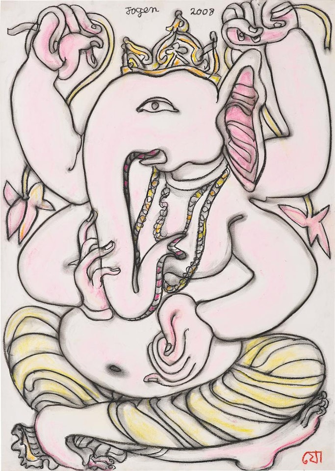 UNTITLED (GANESHA) by Jogen Chowdhury
