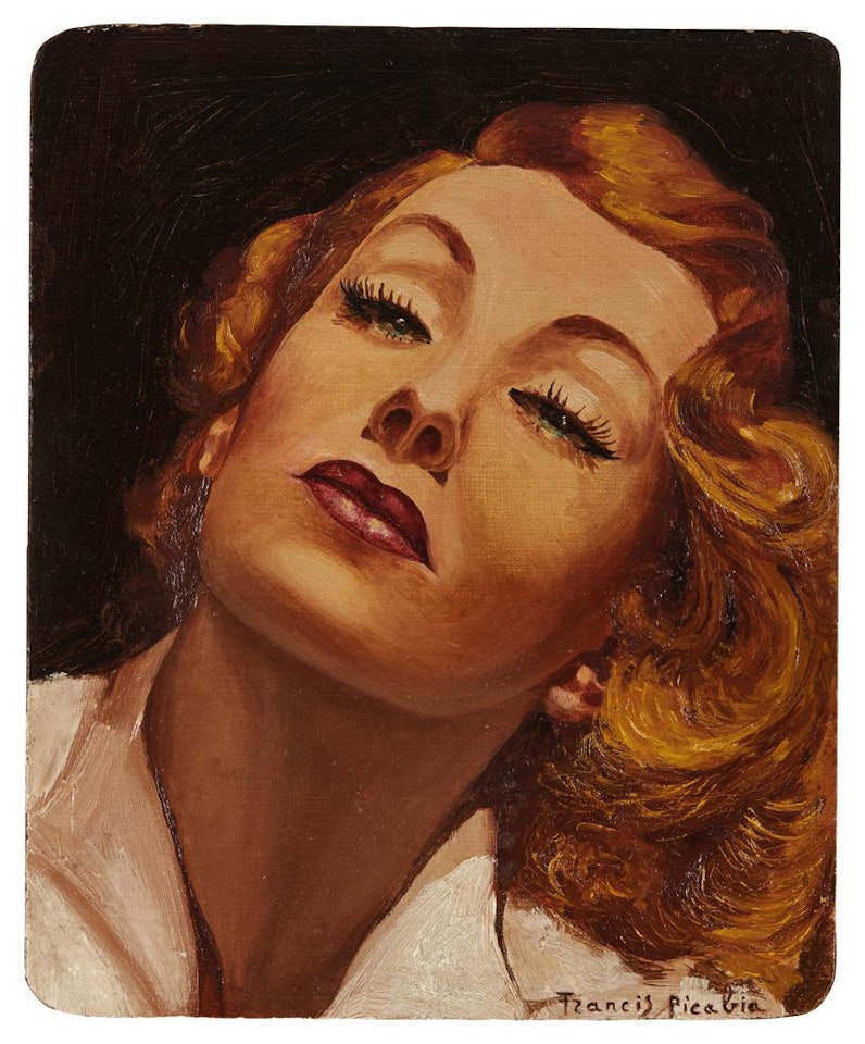 VISAGE DE FEMME by Francis Picabia