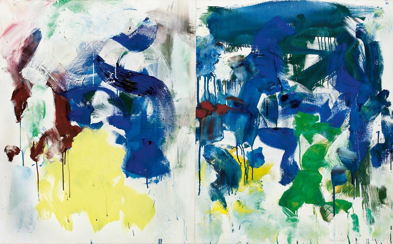 SAINT MARTIN LA GARENNE IX by Joan Mitchell