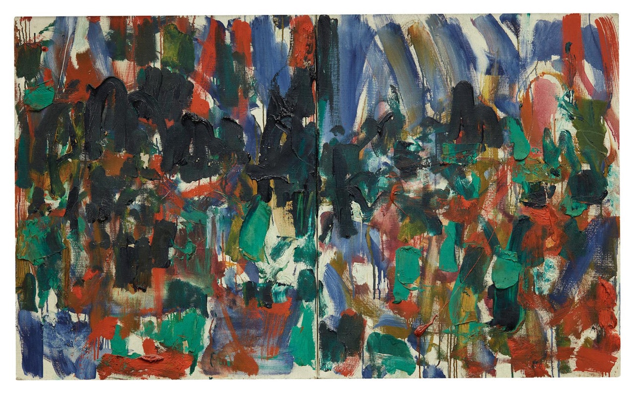 ALSO LAST OCTOBER by Joan Mitchell