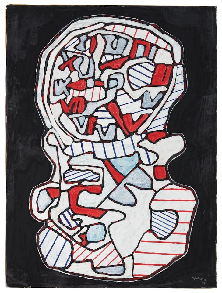 PENDULE III (BROUILLEUSE D'HEURE) by Jean Dubuffet