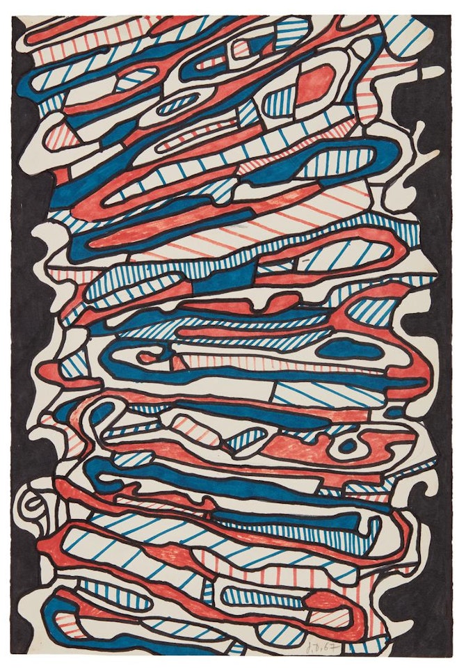 ESCALIER by Jean Dubuffet