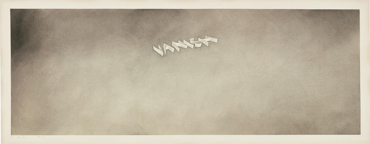 VANISH by Ed Ruscha