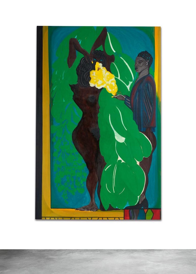POOLSIDE (CRYSTAL) by Chris Ofili