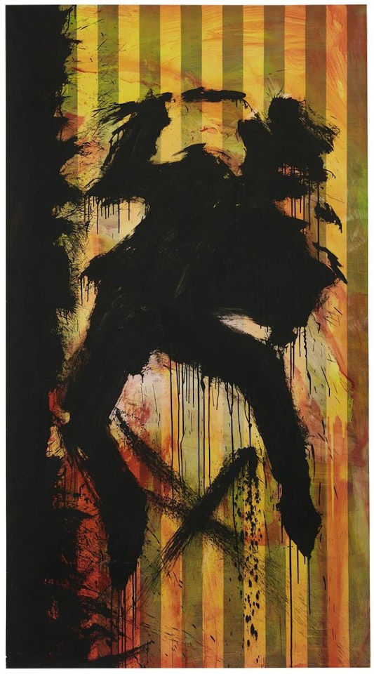 JUMPING SHADOW, MANILA by Richard Hambleton