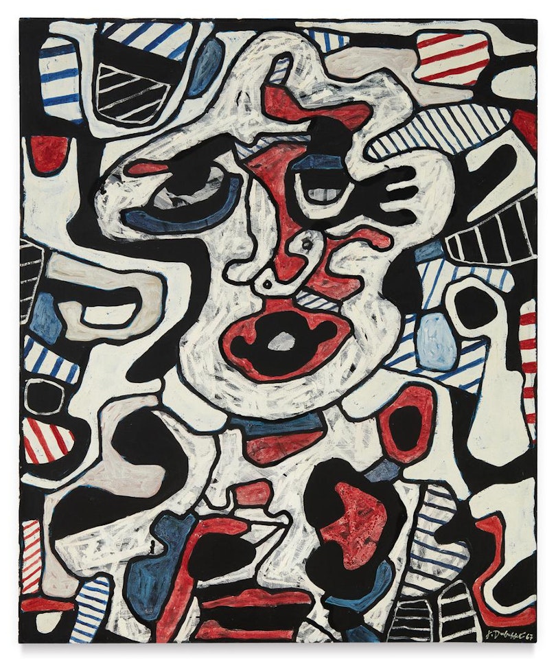 PAPA TROMBLON (PORTRAIT) by Jean Dubuffet