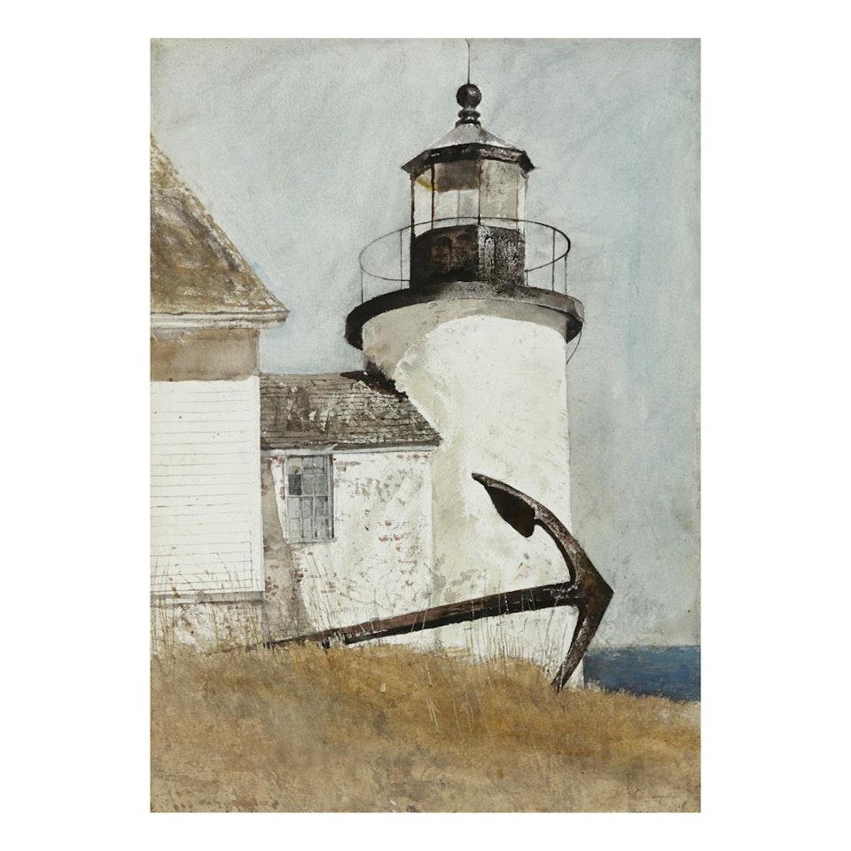 DESERTED LIGHT by Andrew Wyeth