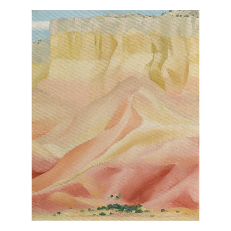 MY BACKYARD by Georgia O'Keeffe