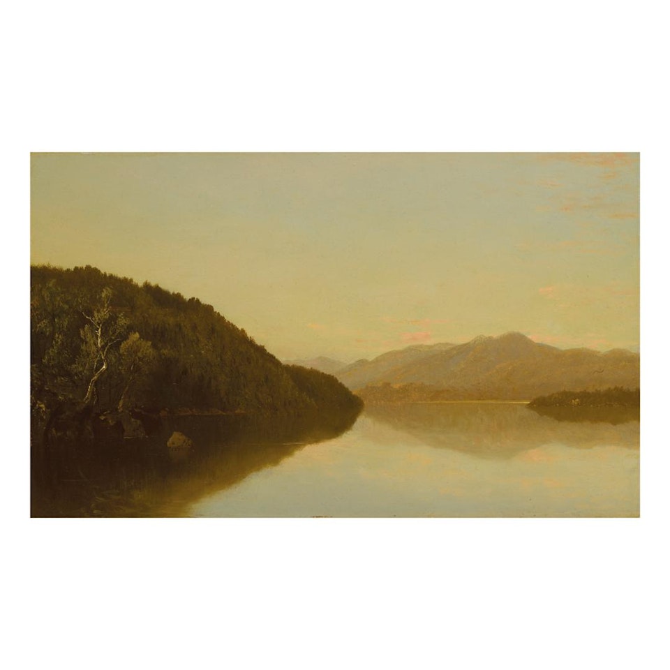 LAKE GEORGE by John Frederick Kensett