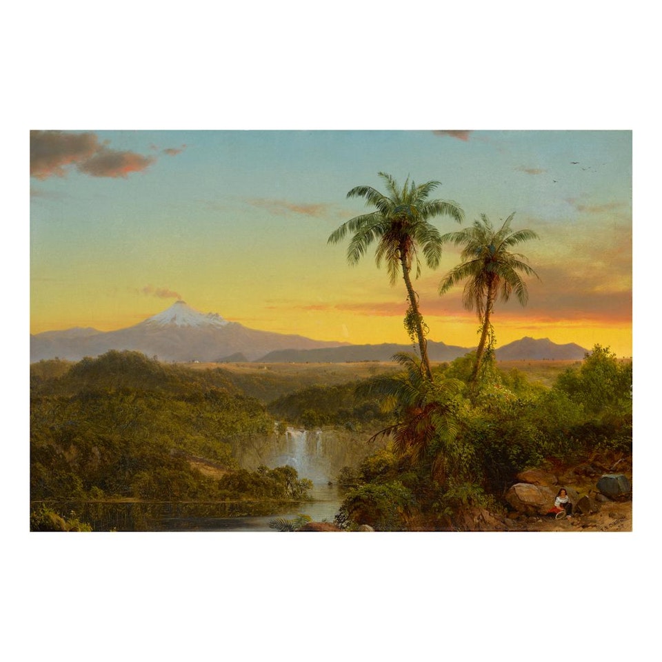 SOUTH AMERICAN LANDSCAPE by Frederic Edwin Church