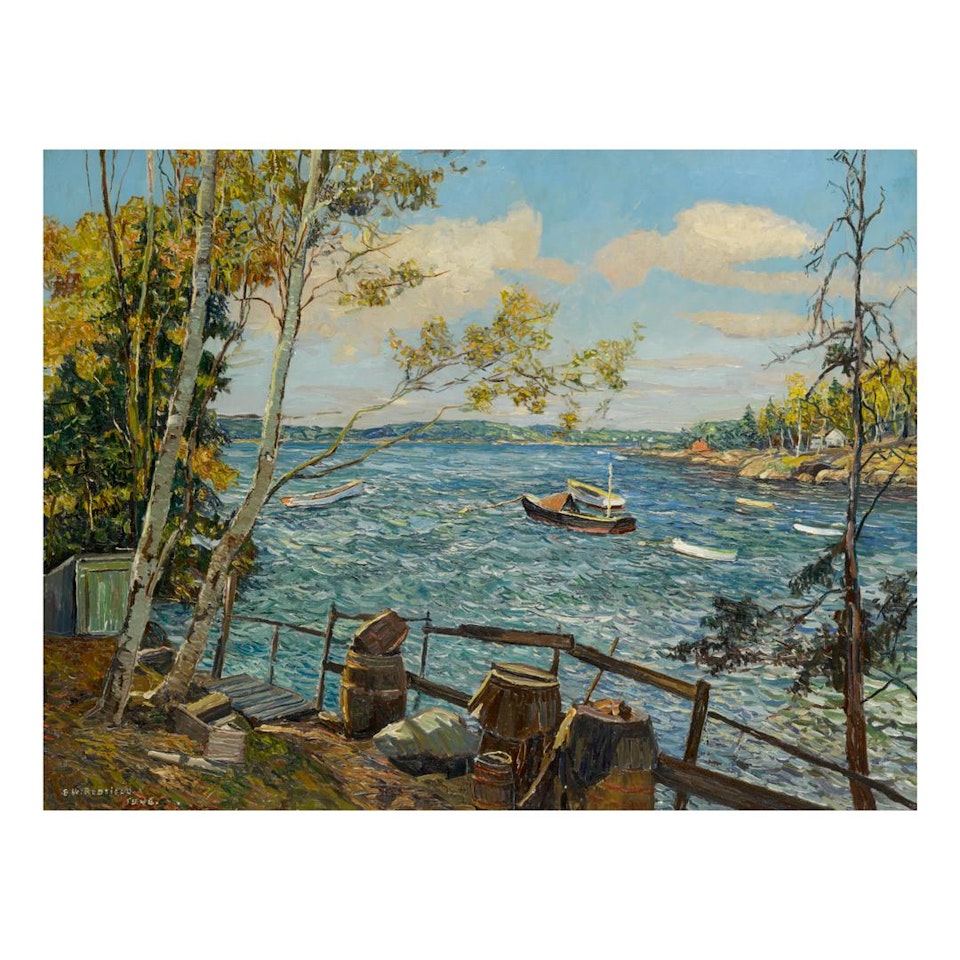 LINEKIN BAY by Edward Willis Redfield