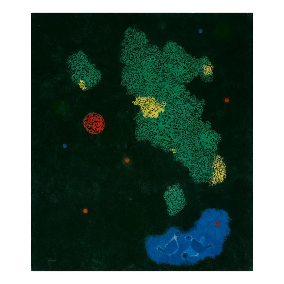 THE BLUE BIRDS by Mordecai Ardon