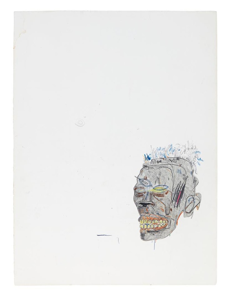 UNTITLED (HEAD) by Jean-Michel Basquiat