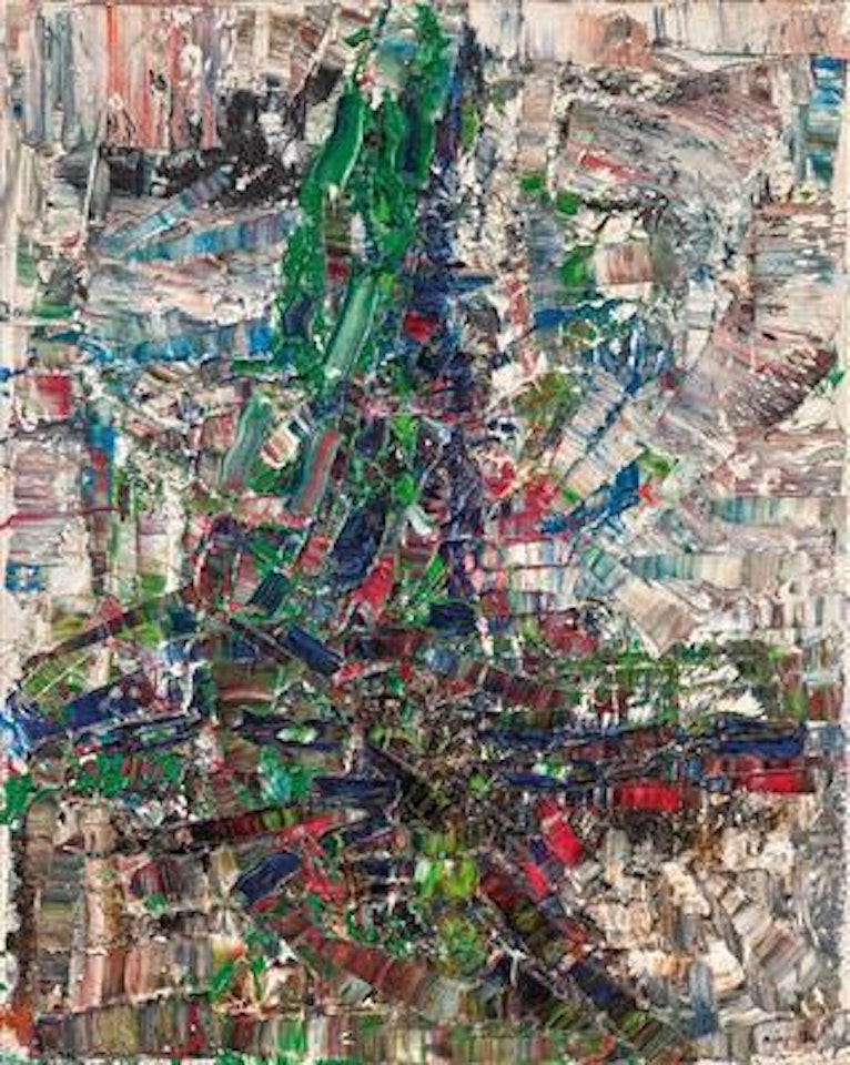 La chute du merisier by Jean-Paul Riopelle