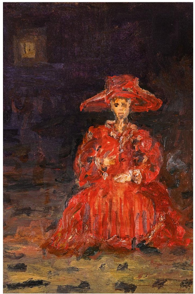 THE YOUNG CARDINAL by George Condo