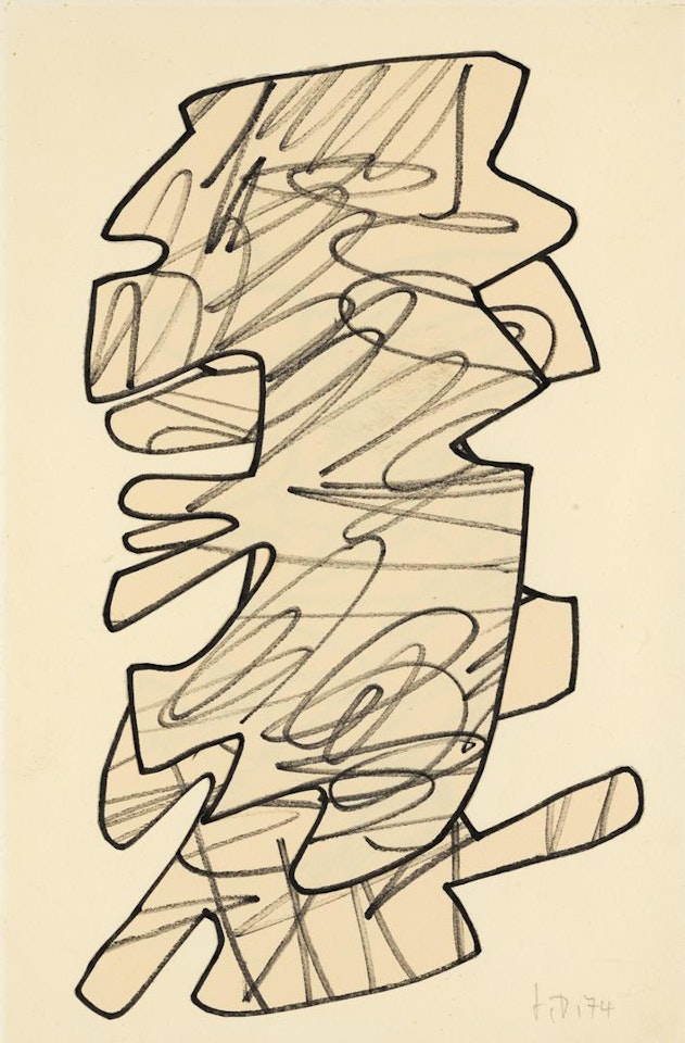 FIGURATION XV by Jean Dubuffet
