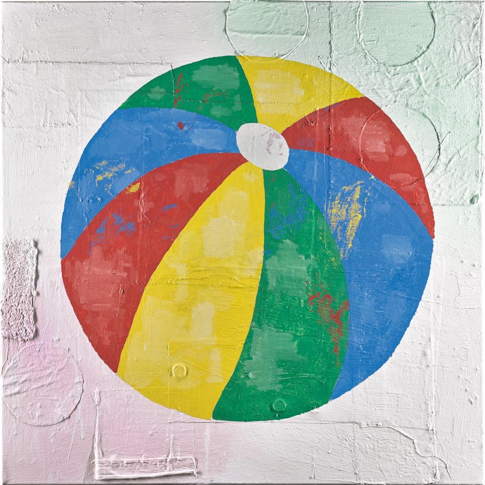 BEACHBALL by Donald Baechler