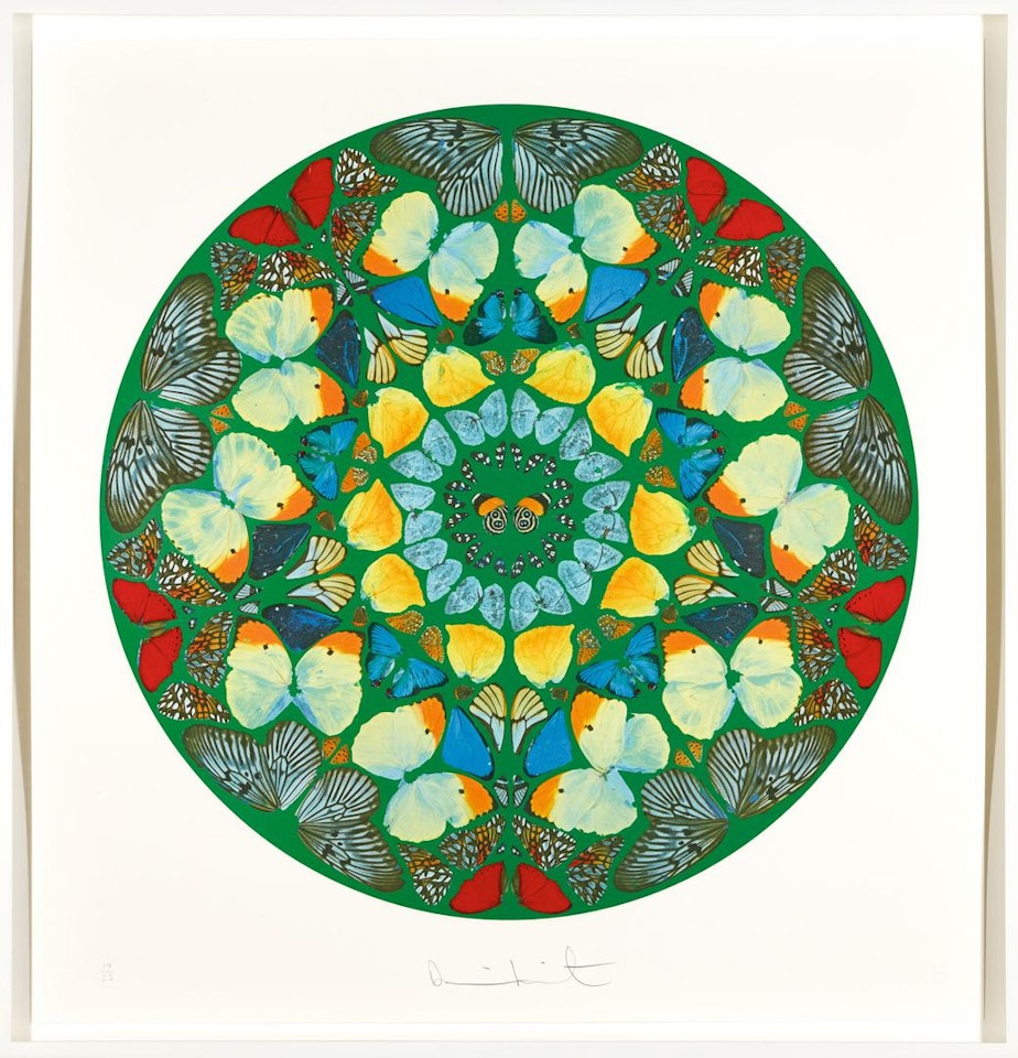 PSALM PRINT: USQUE QUO, DOMINE? by Damien Hirst