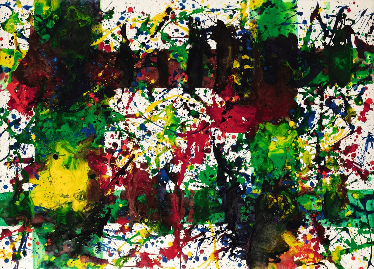 UNTITLED by Sam Francis