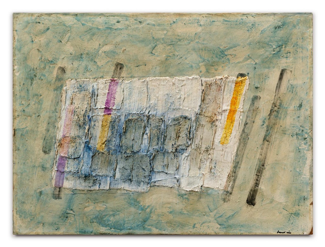 SYMÉTRIES IV by Jean Fautrier