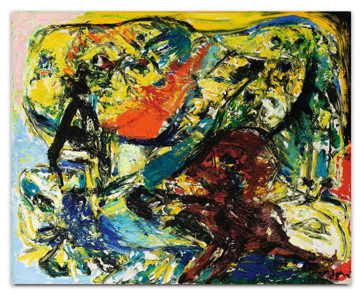FOREIGNERS FACING FUTURE by Asger Jorn