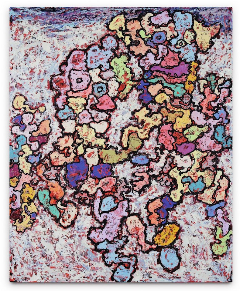 LÉGENDE DU BONHEUR by Jean Dubuffet