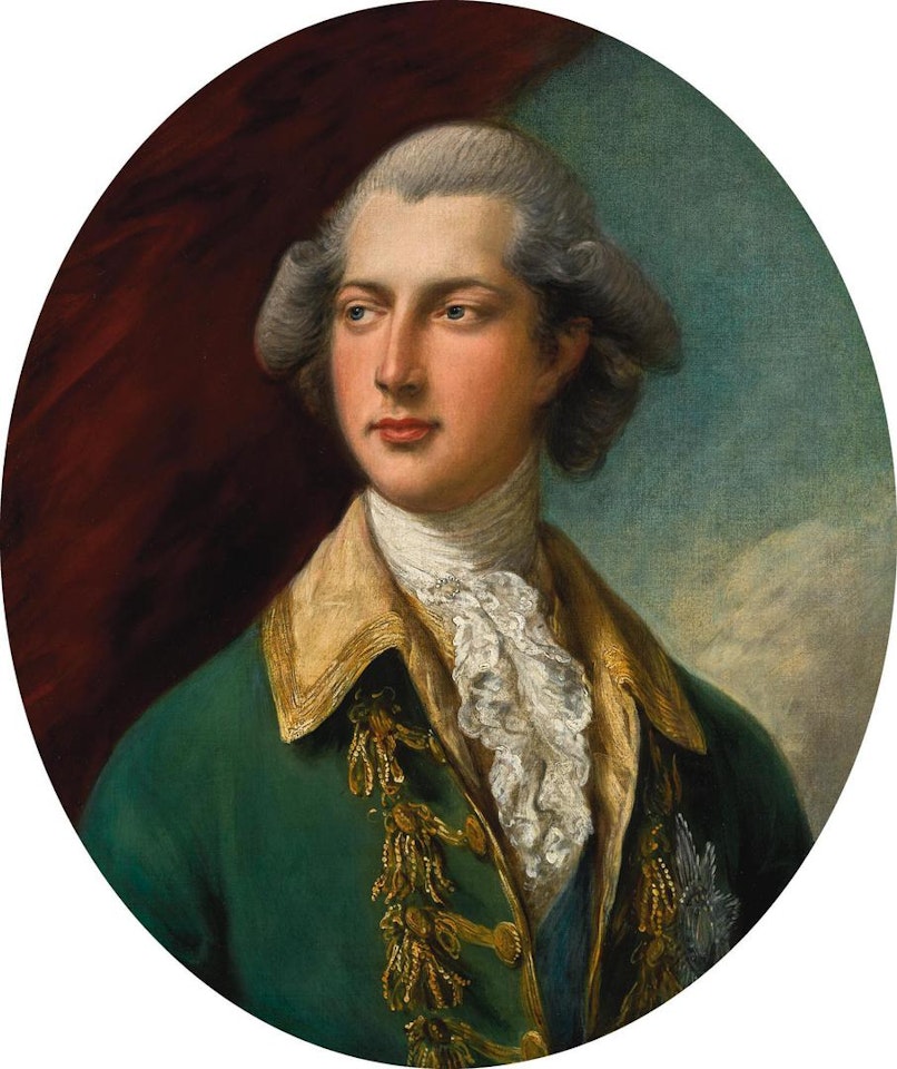 Portrait of H.R.H. Prince George, Prince of Wales (1762–1830), later King George IV by Thomas Gainsborough