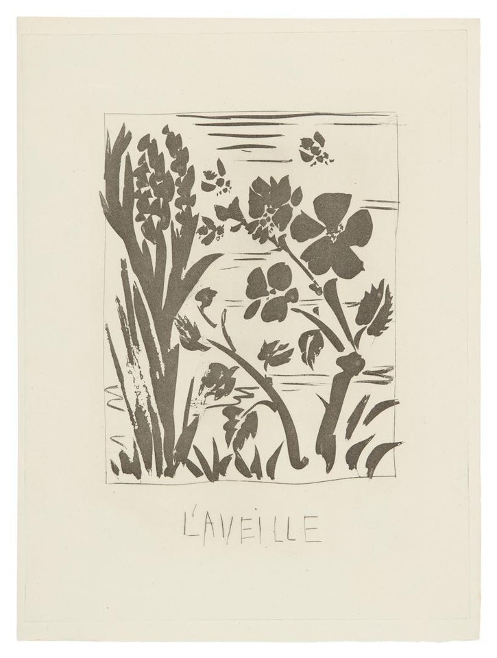 L'AVEILLE (L'ABEILLE) (B. 348; BA. 596) by Pablo Picasso