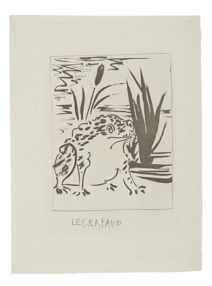 LE CRAPAUD (B. 356) by Pablo Picasso