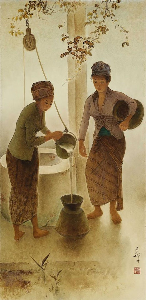 Fetching Water by Lee Man Fong