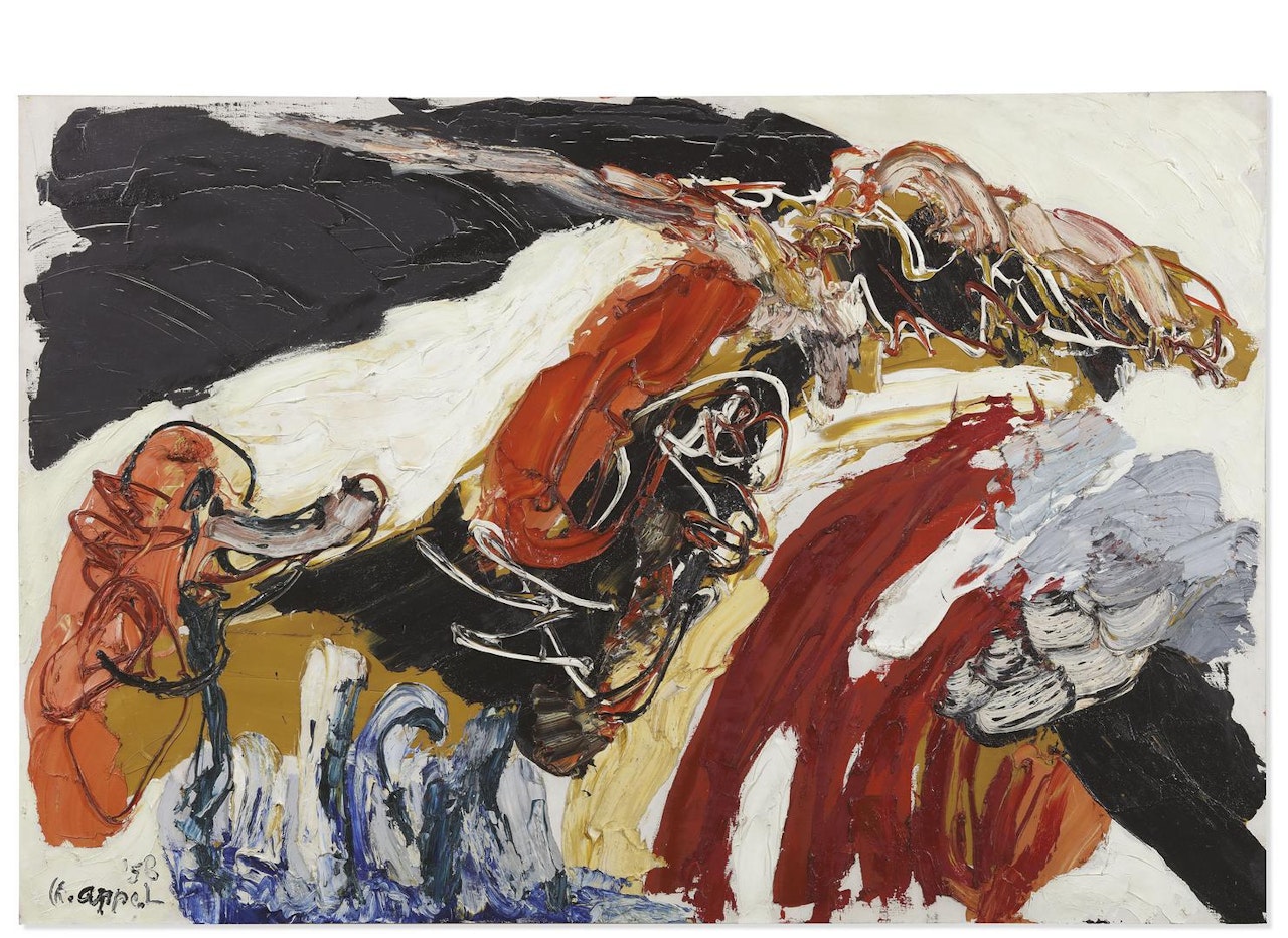 Sortilège (Spell) by Karel Appel