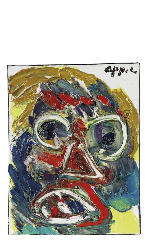 Grimmig Gezicht (Grim Face) by Karel Appel