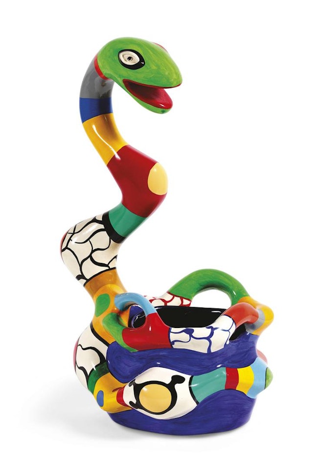 Serpent Vase by Niki de Saint Phalle