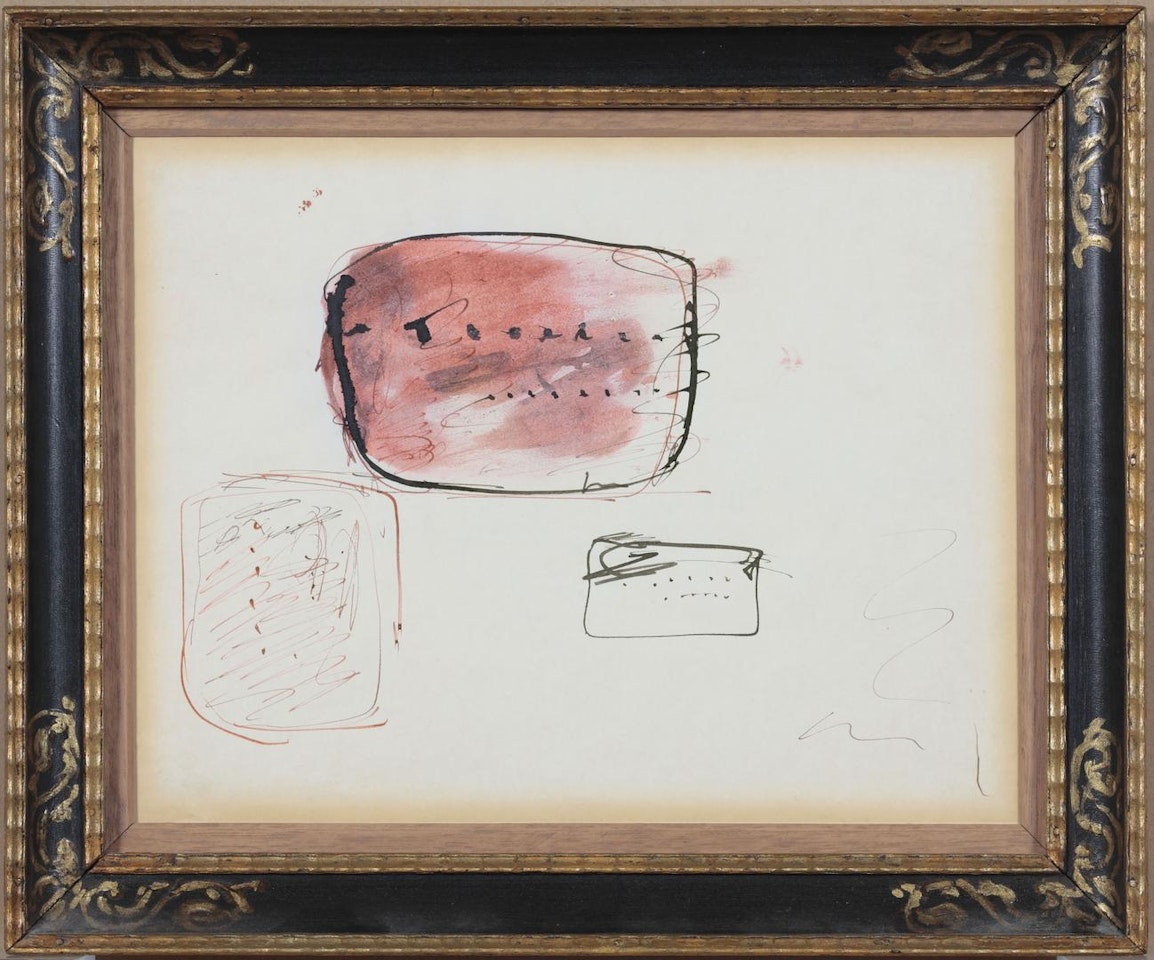 Studi per Concetto spaziale (Studies for Concetto spaziale) by Lucio Fontana