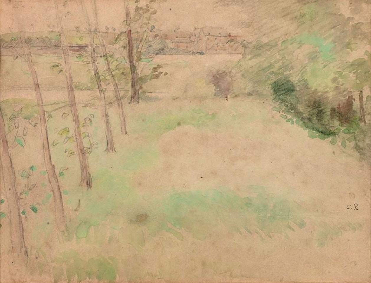 Landscape by Camille Pissarro