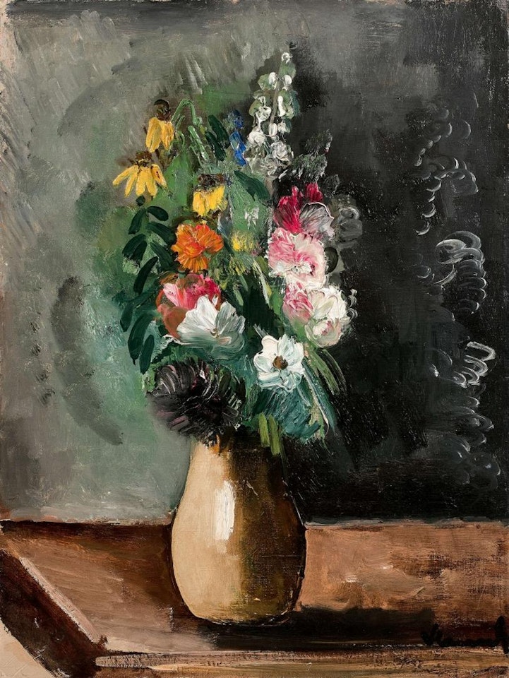 Flowers in a vase by Maurice de Vlaminck