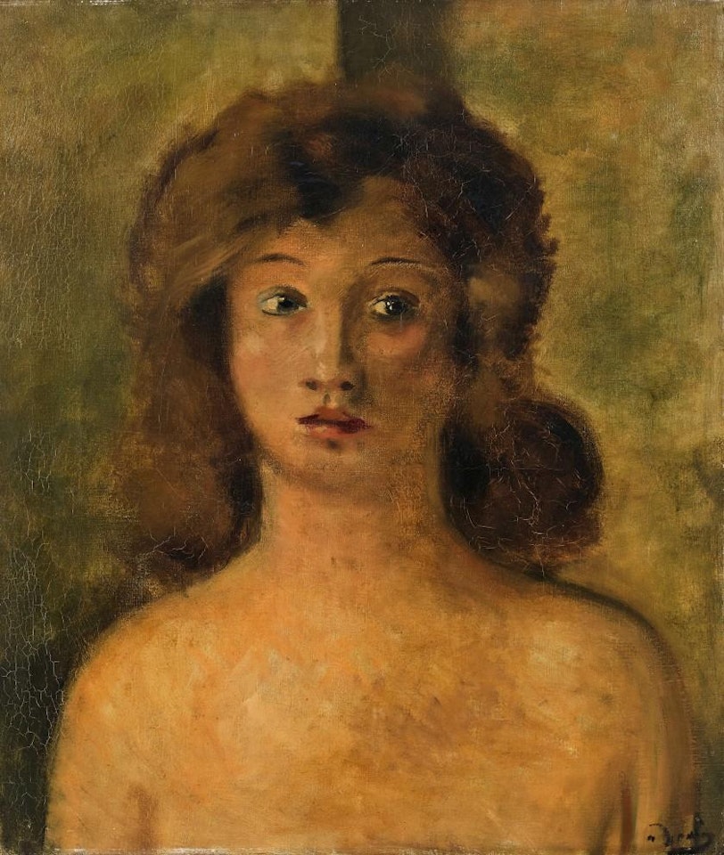 Nude woman in bust by Andre Derain