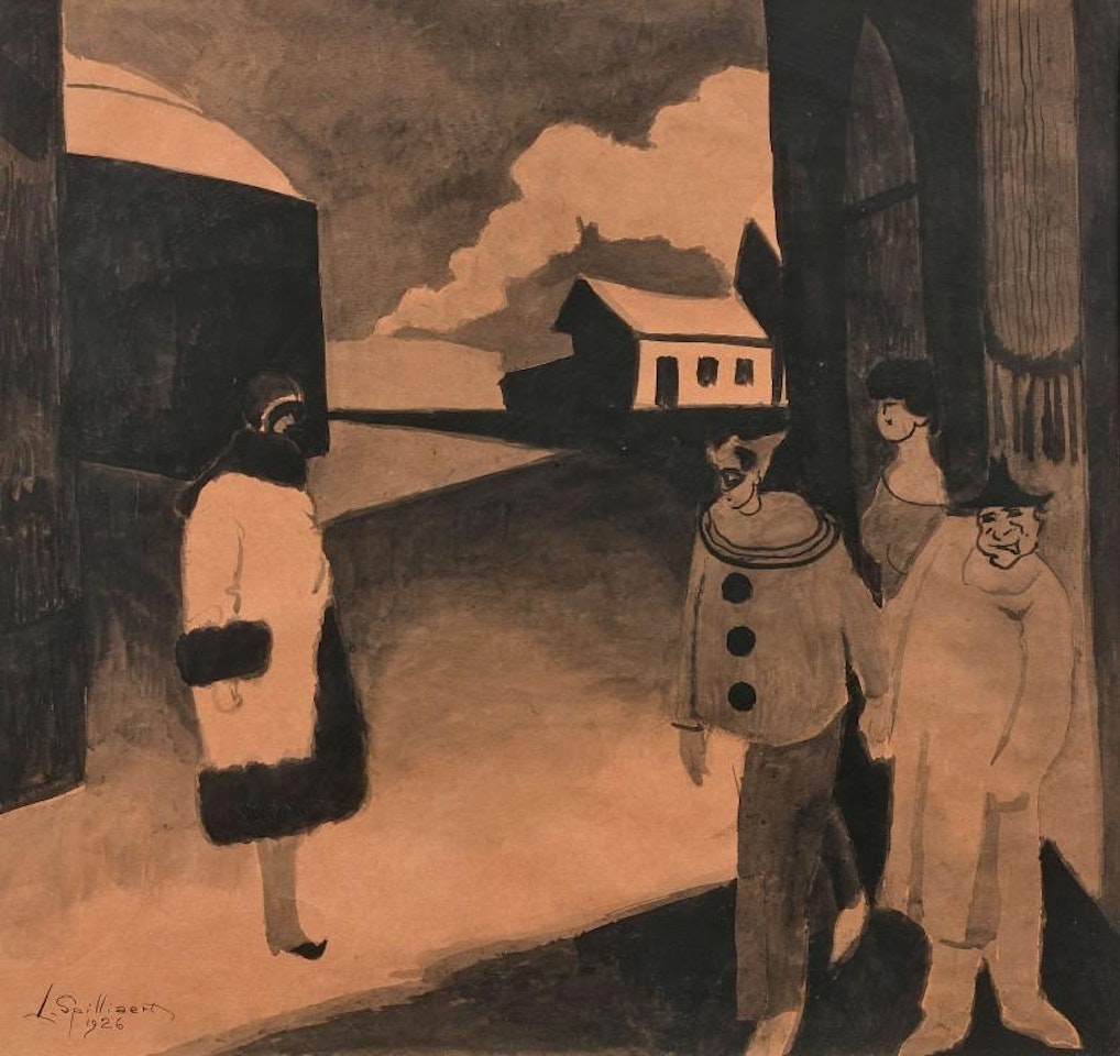 Carnival by Léon Spilliaert