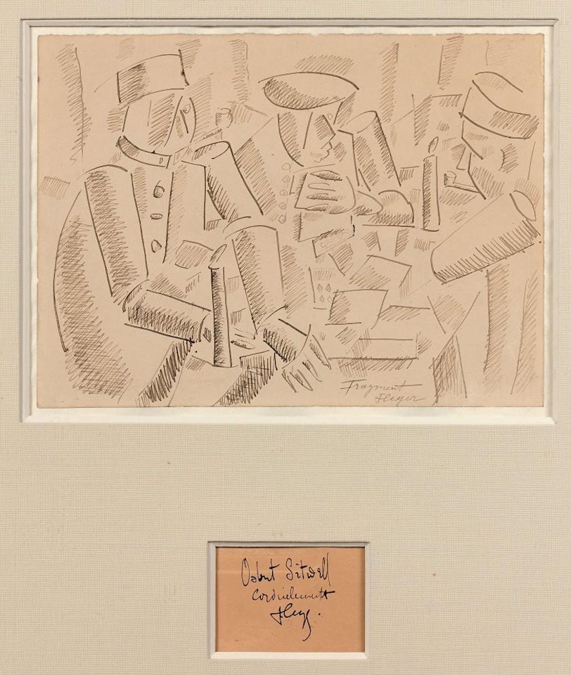 Study for The Card Party by Fernand Leger