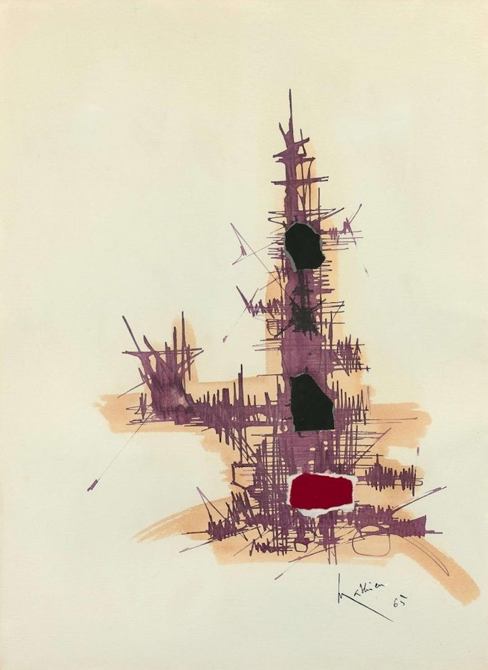 TOUR NOTRE DAME-DU-VAL by Georges Mathieu