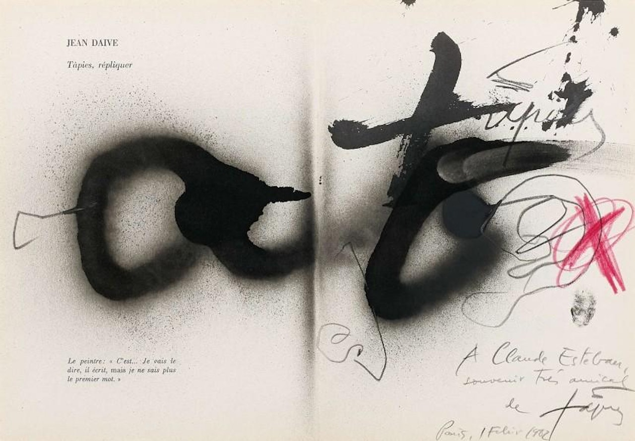 CLAY by Antoni Tapies