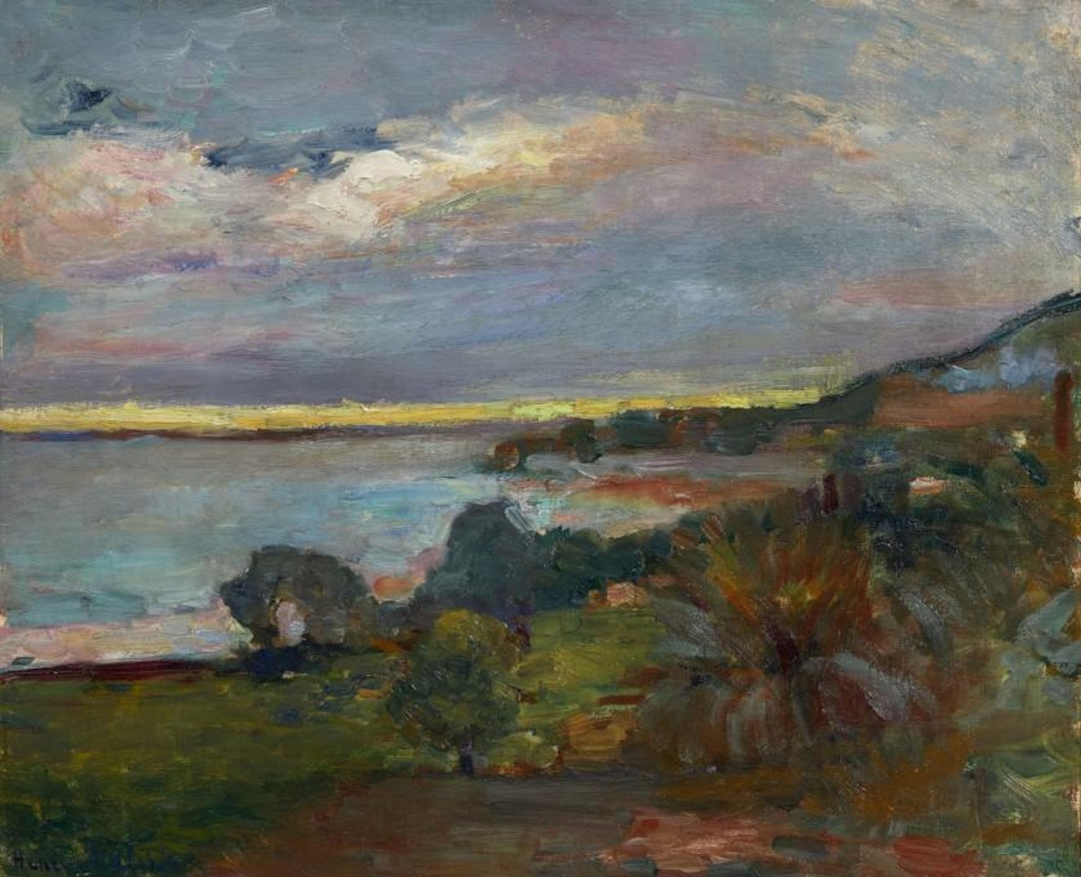 The sea in Corsica, Le Scoud by Henri Matisse