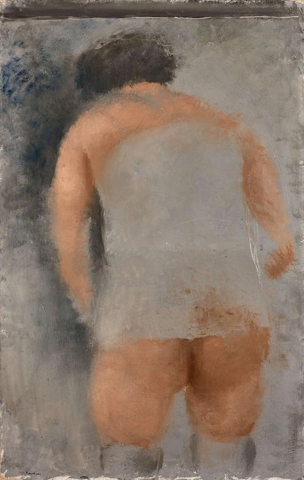 NU DE DOS by Jean Fautrier